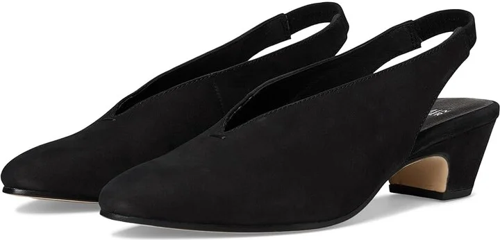 Eileen Fisher Moddi High Women's Heels Black : 7.5 M, Leather/Rubber