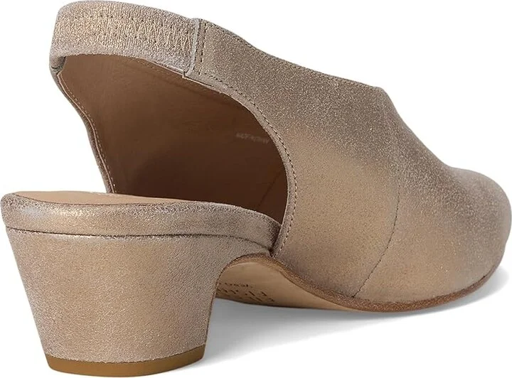 Eileen Fisher Moddi High Women's Heels Platinum : 6.5 M, Leather/Rubber - Image 4