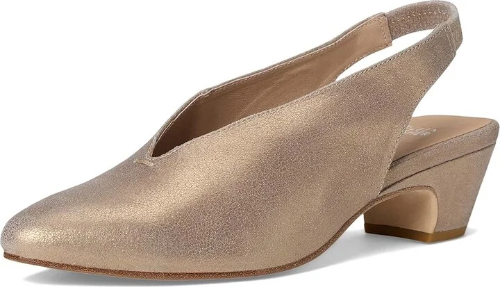 Eileen Fisher Moddi High Women's Heels Platinum : 6.5 M, Leather/Rubber - Image 5
