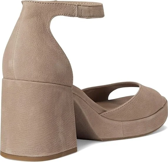 Eileen Fisher Nava Sandal Women's Wedge Shoes Barley : 6.5 M, Leather - Image 4