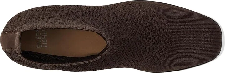 Eileen Fisher Pact Women's Boots Chocolate : 9 B - Medium, Leather - Image 2