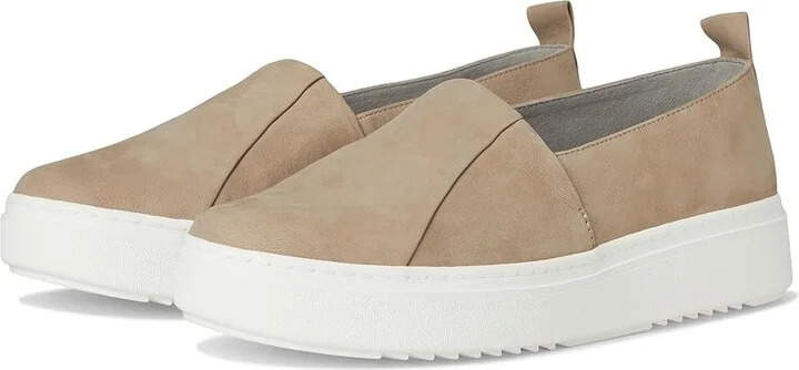 Eileen Fisher Perks Sneakers Women's Shoes Glacier : 8 M, Leather