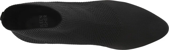 Eileen Fisher Purl Women's Boots Black Stretch : 5 B - Medium, Suede - Image 3