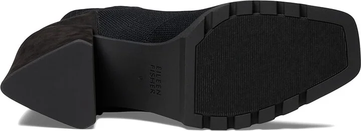 Eileen Fisher Spell Women's Shoes Black Stretch : 5 B - Medium, Leather/Textile - Image 3
