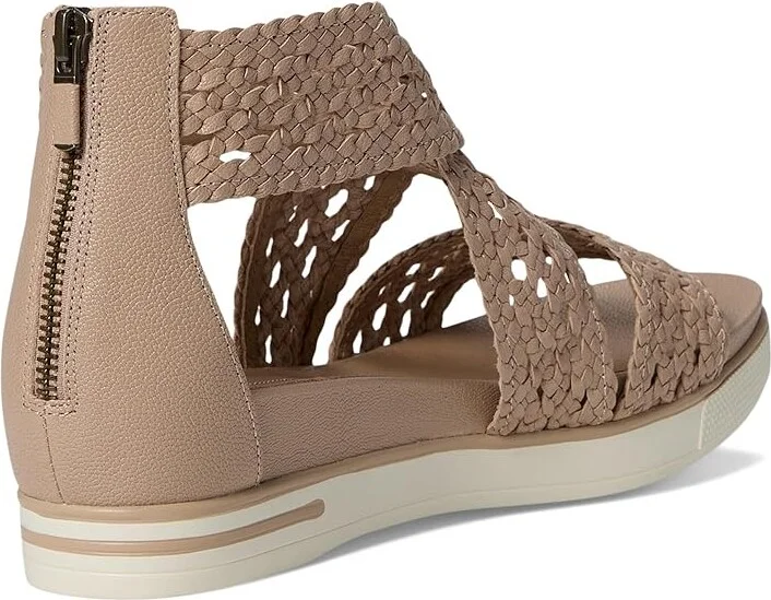 Eileen Fisher Sport Sandal Women's Wedge Shoes Black : 10 M, Leather - Image 10