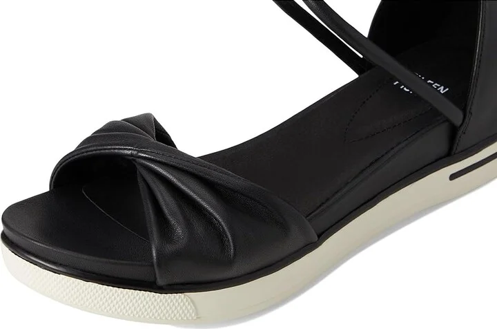 Eileen Fisher Suvi Sandal Women's Wedge Shoes Black : 9 M, Leather - Image 7