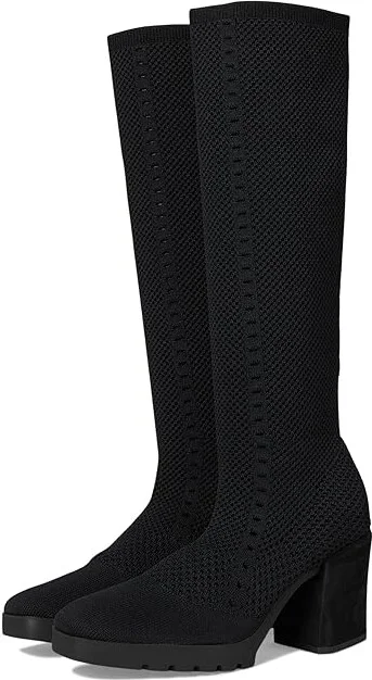 Eileen Fisher Syd Women's Boots Black : 6 B - Medium, Leather