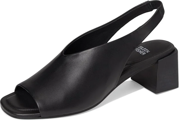 Eileen Fisher Tess Women's Shoes Black : 10 B - Medium, Leather - Image 5