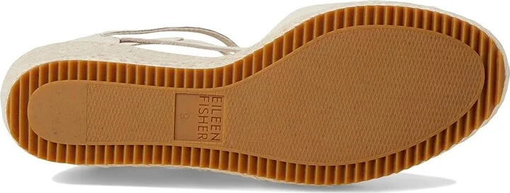 Eileen Fisher Wesson Wedge Women's Wedge Shoes Ivory : 8.5 M, Leather - Image 3