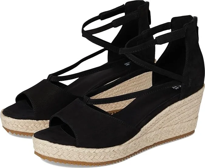 Eileen Fisher Wesson Women's Sandals Black : 10 M, Leather