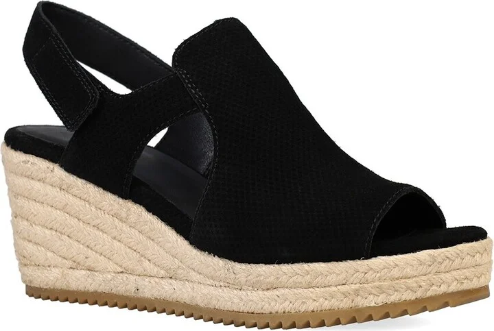 Eileen Fisher Wilda Suede Wedge Sandal