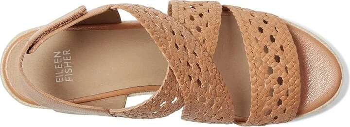 Eileen Fisher Willow Wedge Women's Wedge Shoes Black : 6.5 M, Leather/Rubber - Image 8