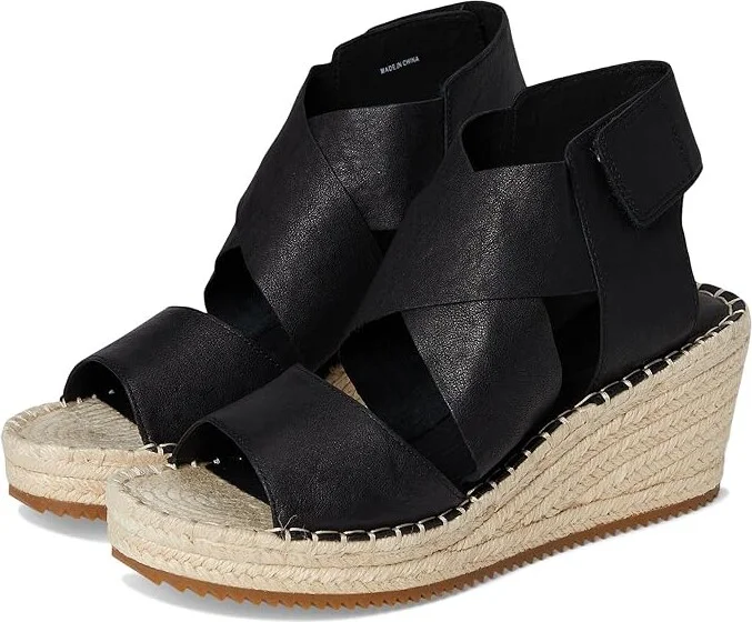 Black Tumbled Leather