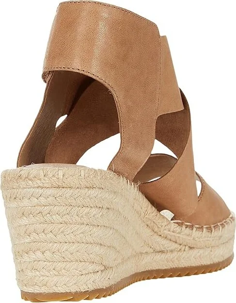 Eileen Fisher Willow Women's Wedge Shoes Honey : 5 B - Medium, Leather - Image 4