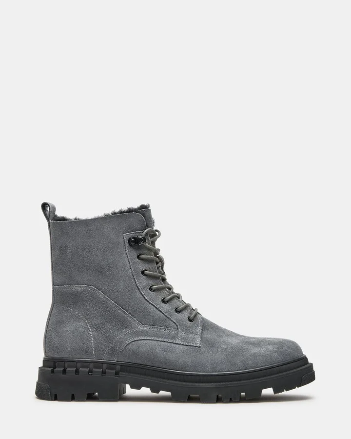 Eisen Grey Suede