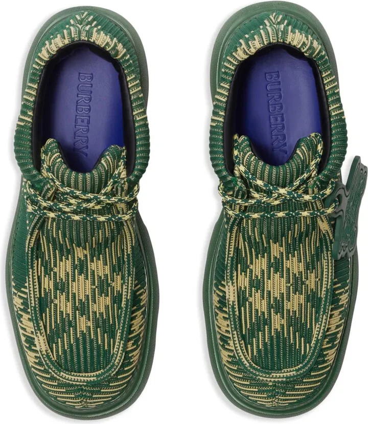 EKD check-print derby shoes - Image 4