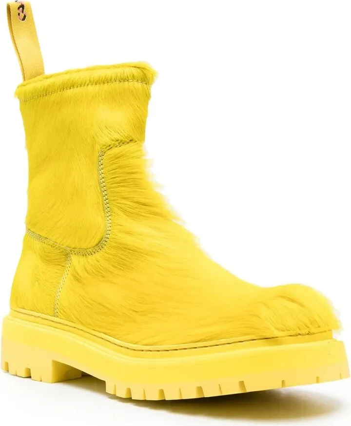 Eki calf-hair ankle boots - Image 2