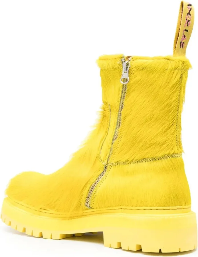 Eki calf-hair ankle boots - Image 3