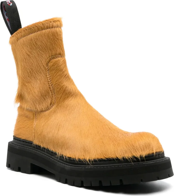 Eki calf-hair ankle boots - Image 2