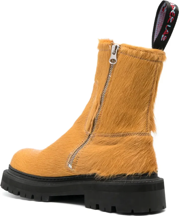 Eki calf-hair ankle boots - Image 3