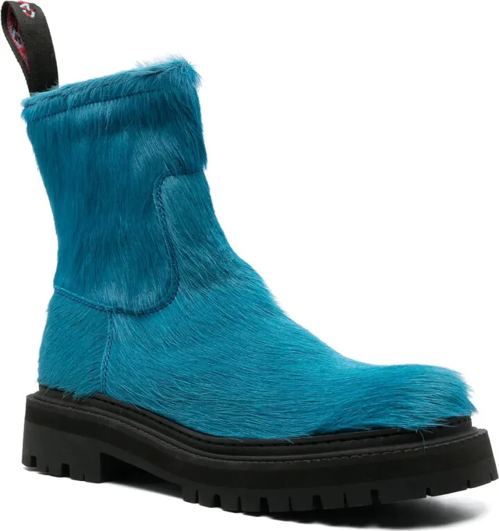 Eki calf-hair ankle boots - Image 2