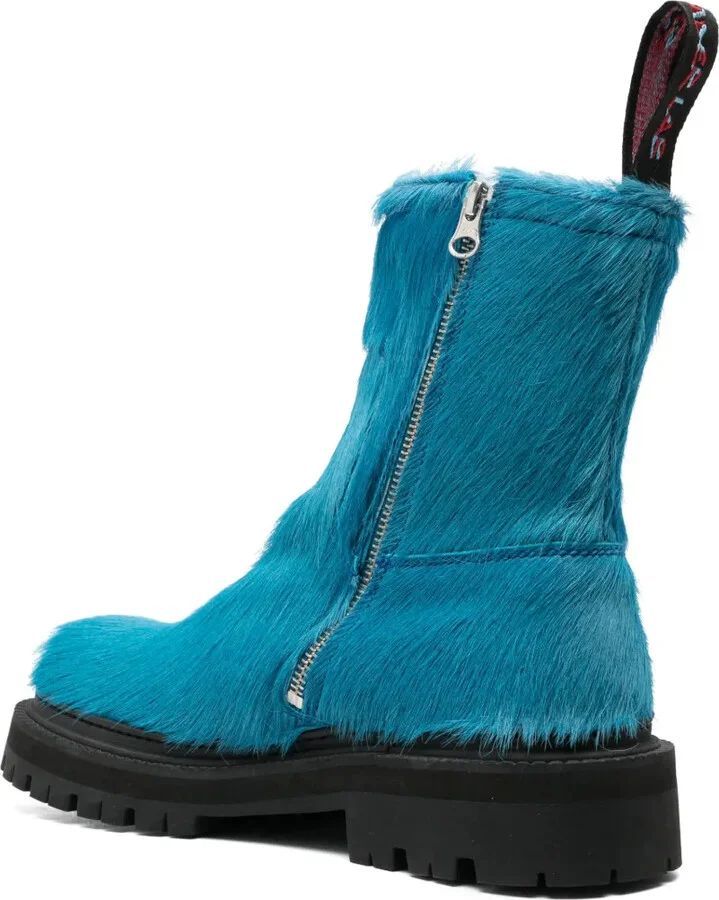 Eki calf-hair ankle boots - Image 3