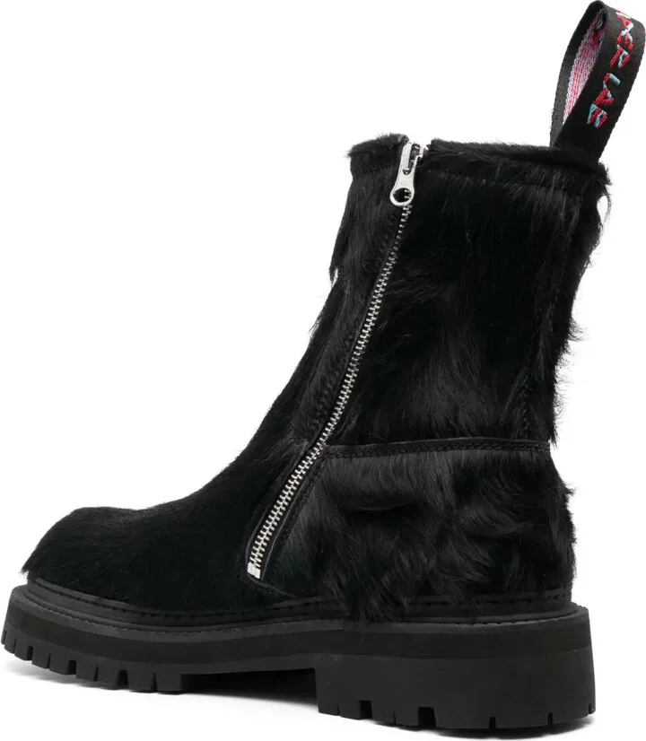 Eki calf-hair ankle boots - Image 3