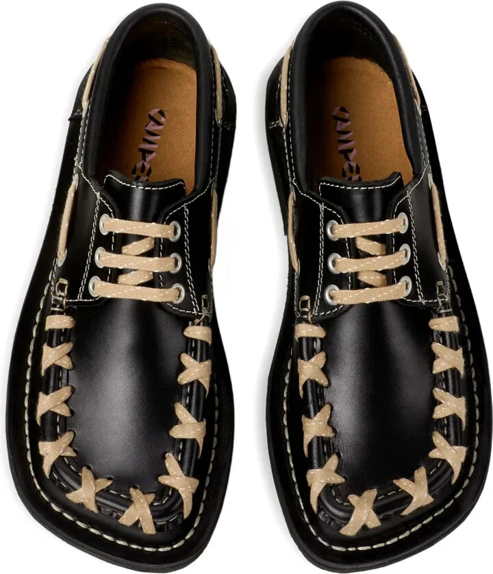 Eki leather lace-up boat shoes - Image 4