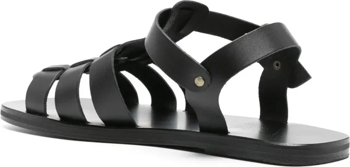 Ektoras flat leather sandals - Image 3