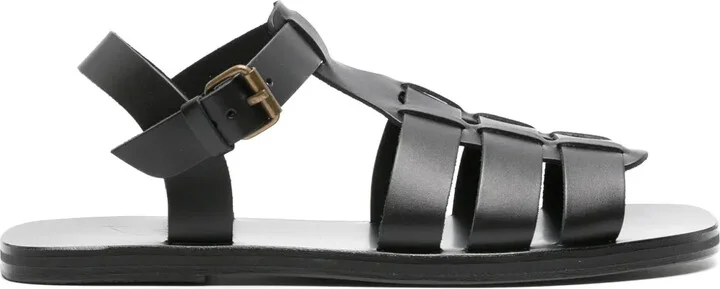 Ektoras flat leather sandals