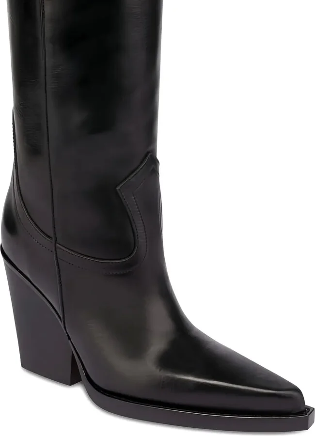 El Dorado calf leather pointed-toe boots - Image 4