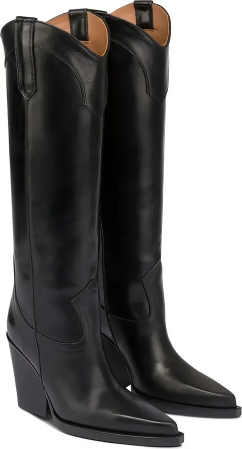 El Dorado calf leather pointed-toe boots - Image 5