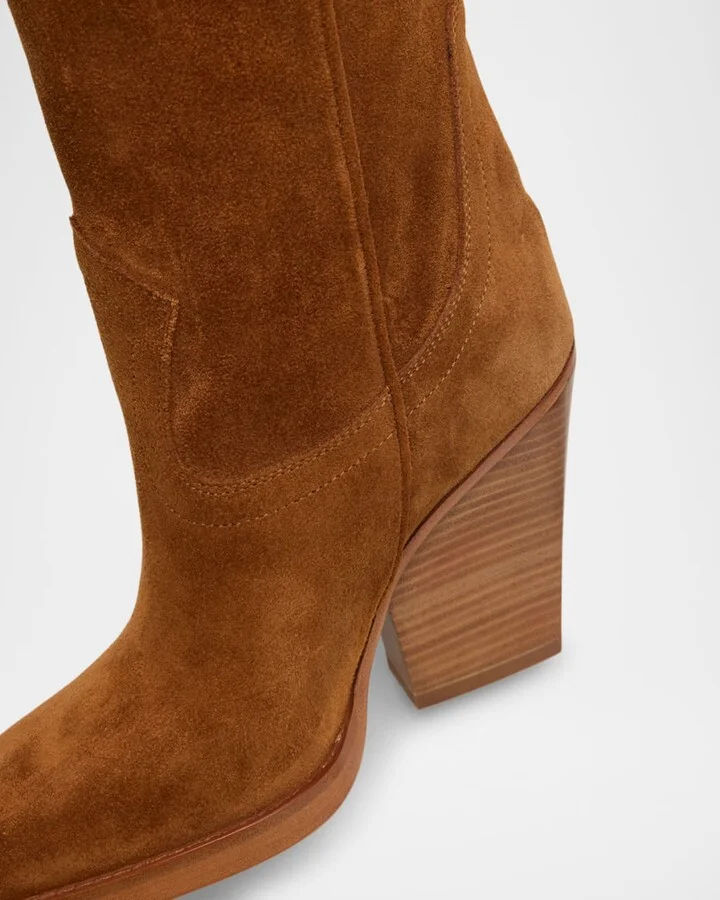 El Dorado Suede Knee-High Boots - Image 2