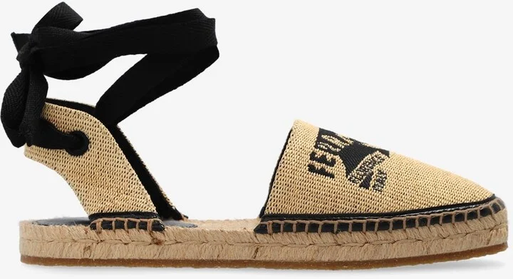 Elaia Raffia Flat Espadrilles