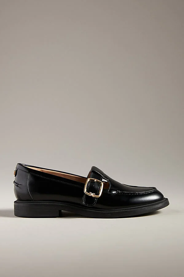 Elaina T-Strap Buckle Loafers - Image 2