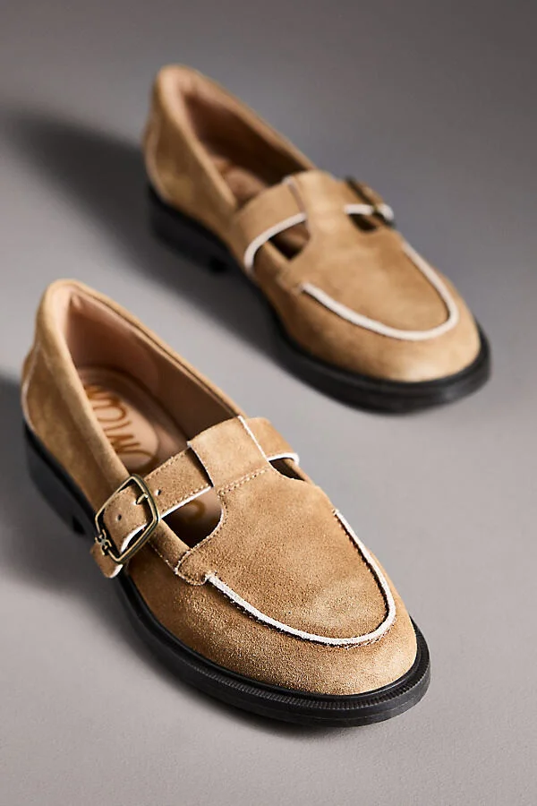 Elaina T-Strap Buckle Loafers - Image 2