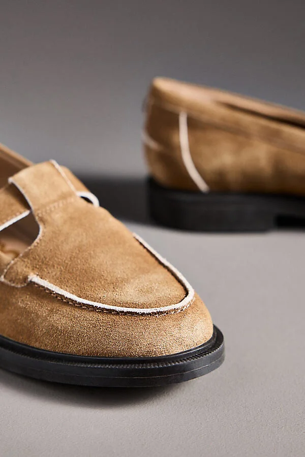 Elaina T-Strap Buckle Loafers - Image 3