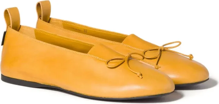 Élan bow leather ballerina flats - Image 2