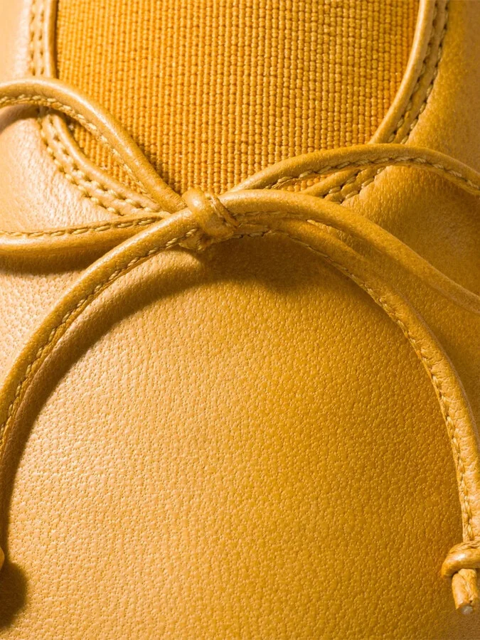 Élan bow leather ballerina flats - Image 4