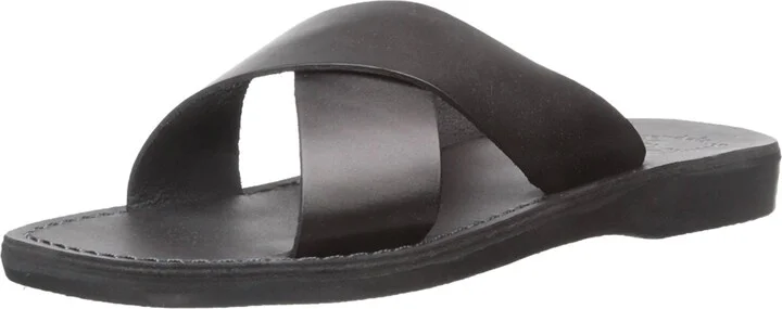 Elan Slide Sandal In Black