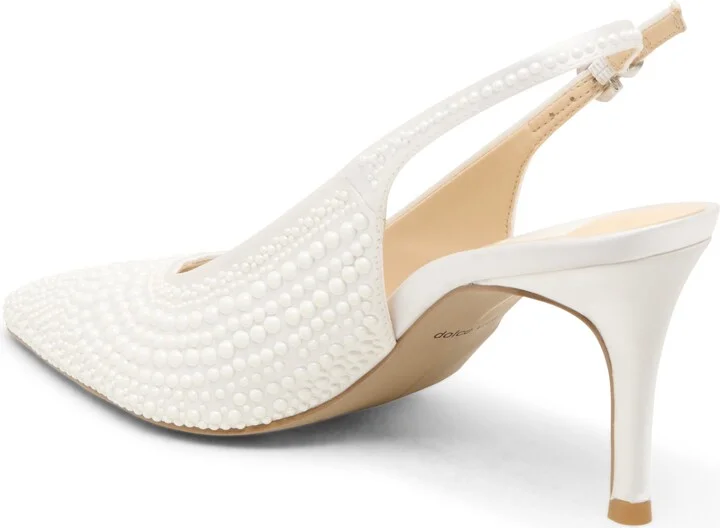 Elasi Pearl Pointed Toe Slingback Pump - Image 2