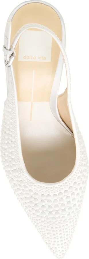 Elasi Pearl Pointed Toe Slingback Pump - Image 5
