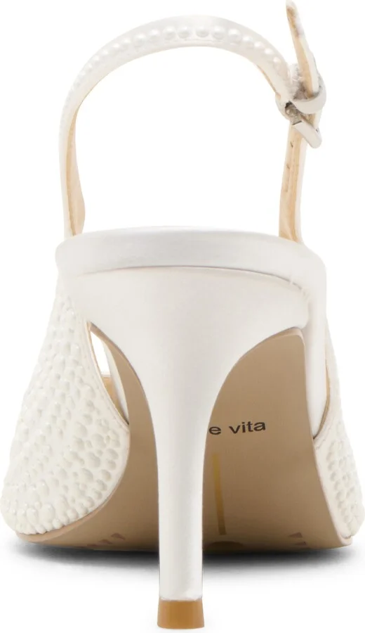Elasi Pearl Pointed Toe Slingback Pump - Image 7