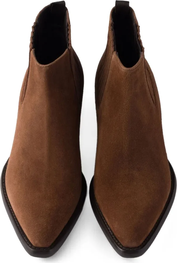 Elastic-Gusset Pointed-Toe Boots - Image 3