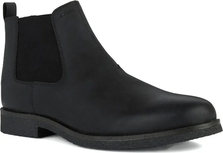 Elastic-Panel Chelsea Boots
