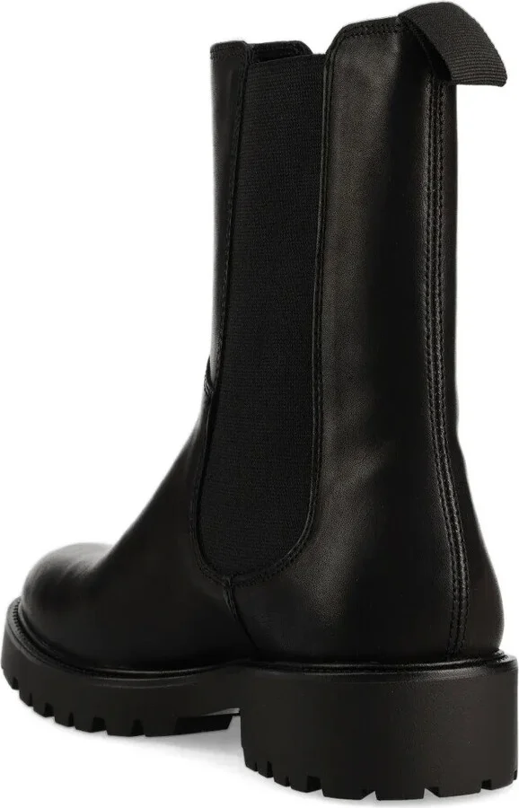 Elastic-Panel Leather Boots - Image 3