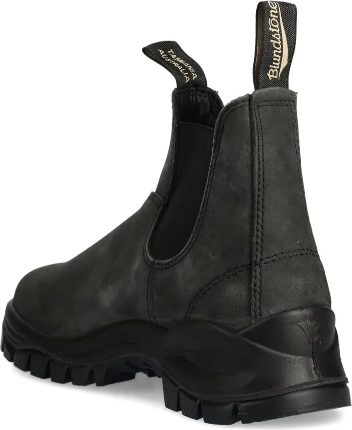 Elastic-Panel Lug-Sole Chelsea Boots - Image 3