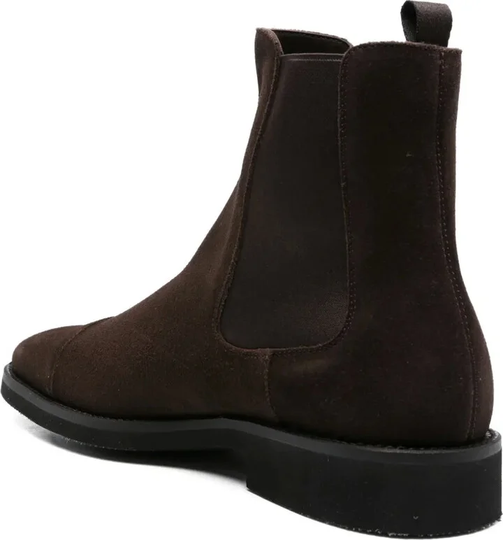 Elastic-Panel Suede Boots - Image 3