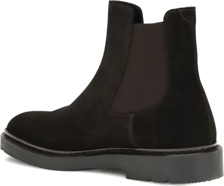 Elastic-Panel Suede Boots - Image 3