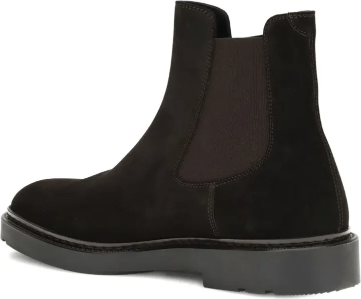 Elastic-Panel Suede Boots - Image 4